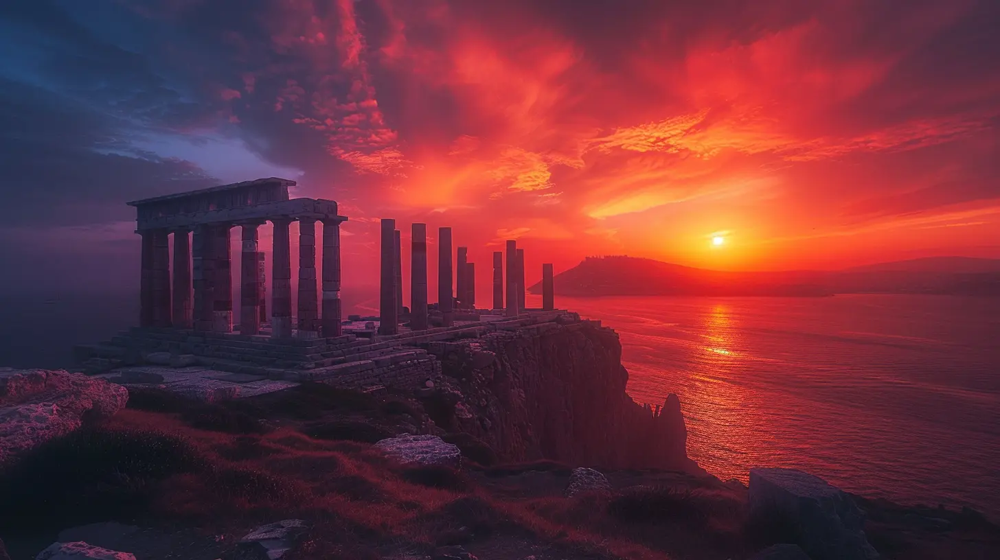 The Intriguing Silence of the Temple of Poseidon