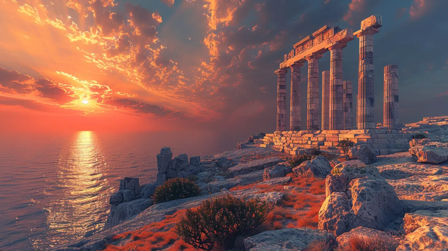 The Intriguing Silence of the Temple of Poseidon